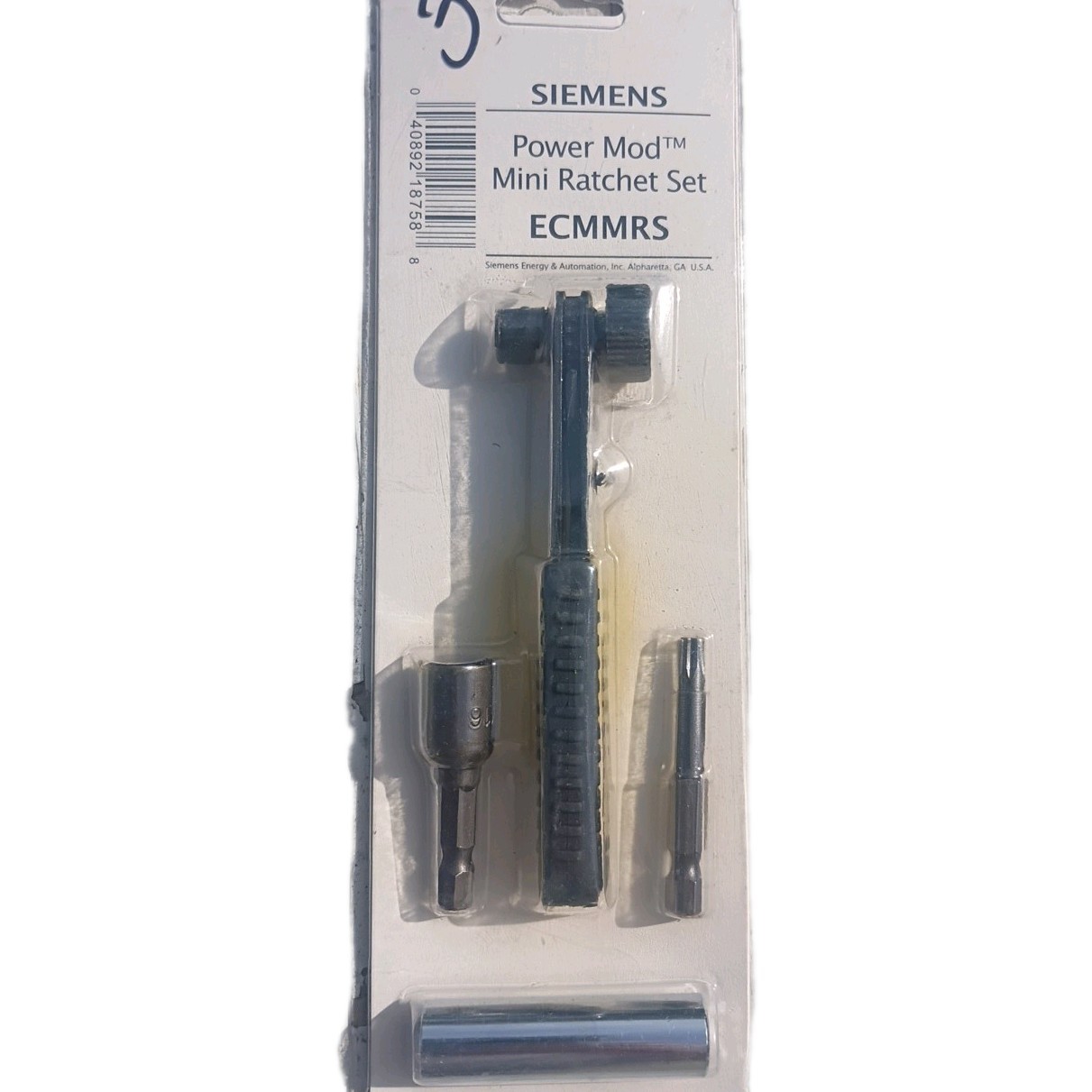 Simens Ecmmrs Power Mod Mini Ratchet For Installing Meter Stacks In Tight Areas