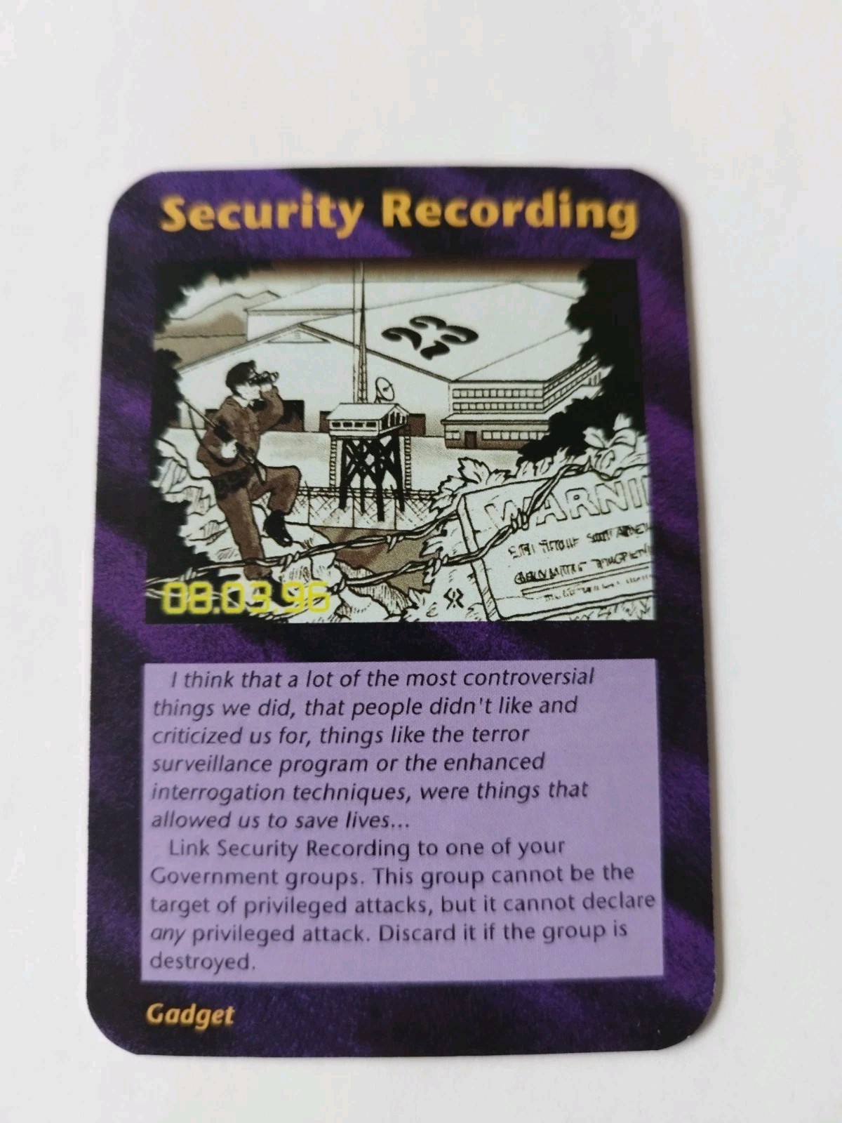 Illuminati Inwo New Card! Security Recording.
