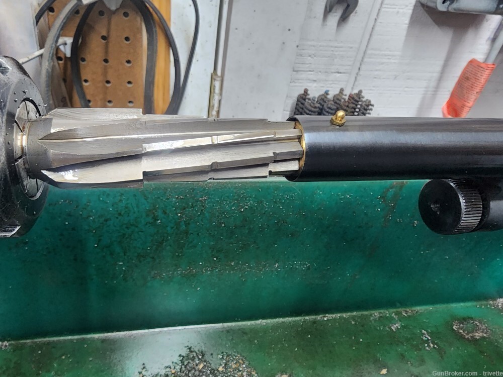 Screw in Choke Tube installation machine work  for 20 Gauge Barrel win rem tru