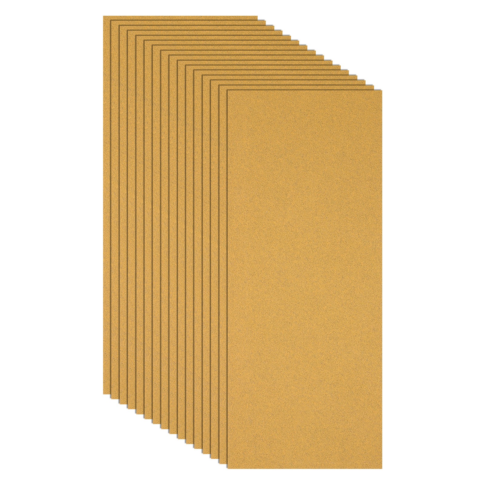 16 Pack 4.5" x 11" Sandpaper, 120 Grit Sand Papers for Wood Furniture Floor