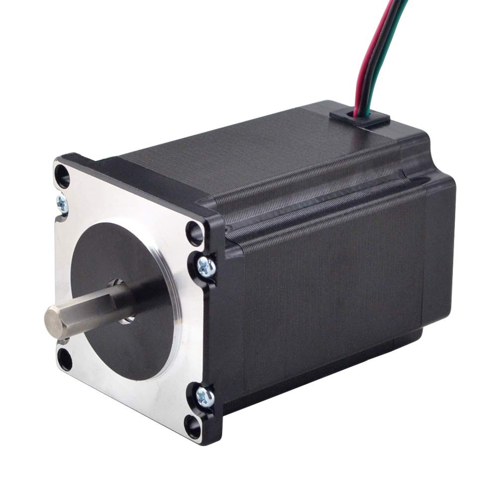Nema 23 Stepper Motor 2.4Nm(339.79oz.in) 4.0A 8mm Shaft 57x57x82mm 4 Wires