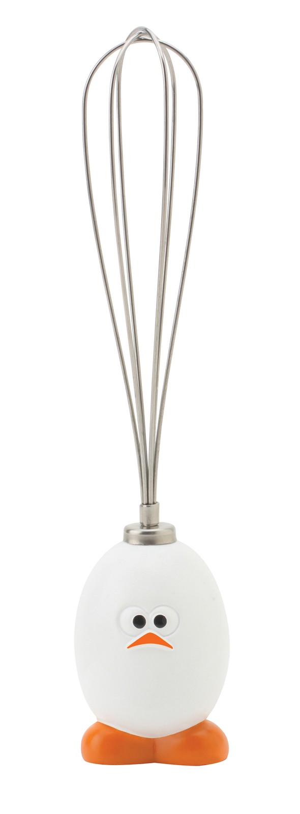 Joie 96019 2.5 X 1.5 X 6.75 Silver & White Whisky Egg Whisk