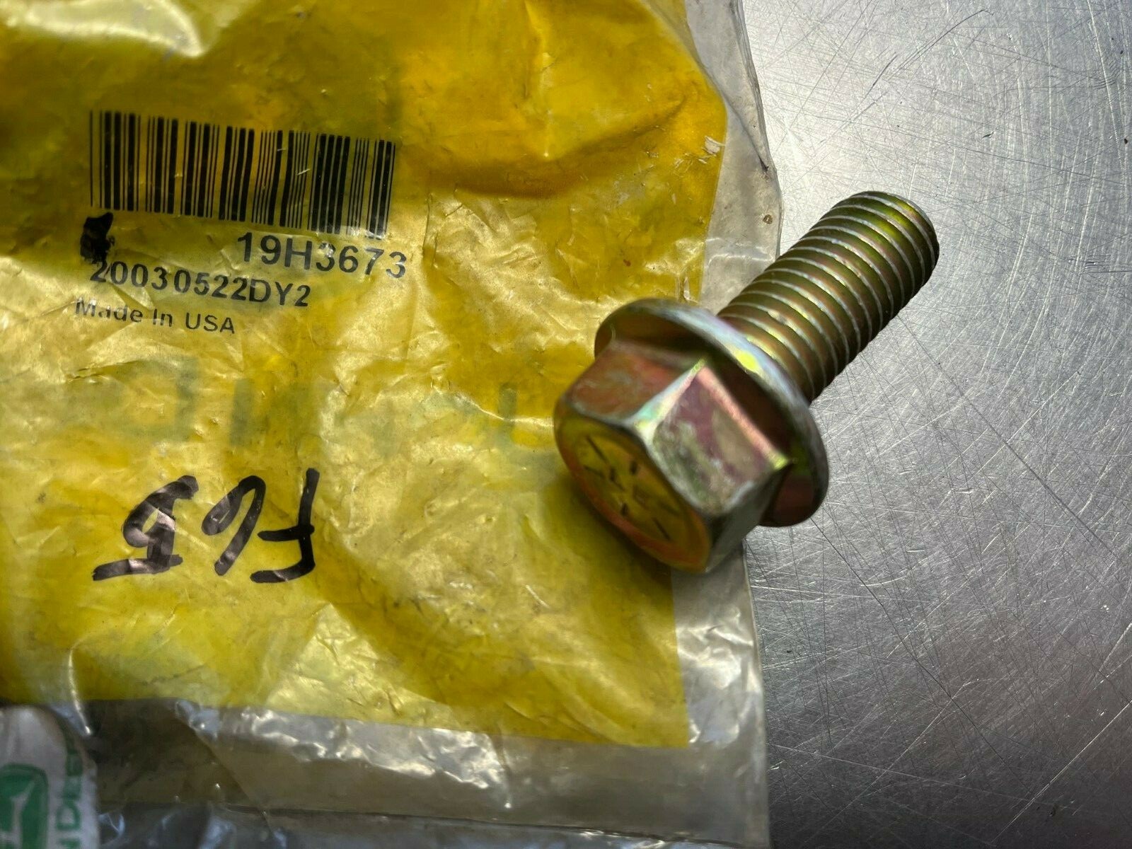 19H3673  Genuine OEM John Deere  SCREW