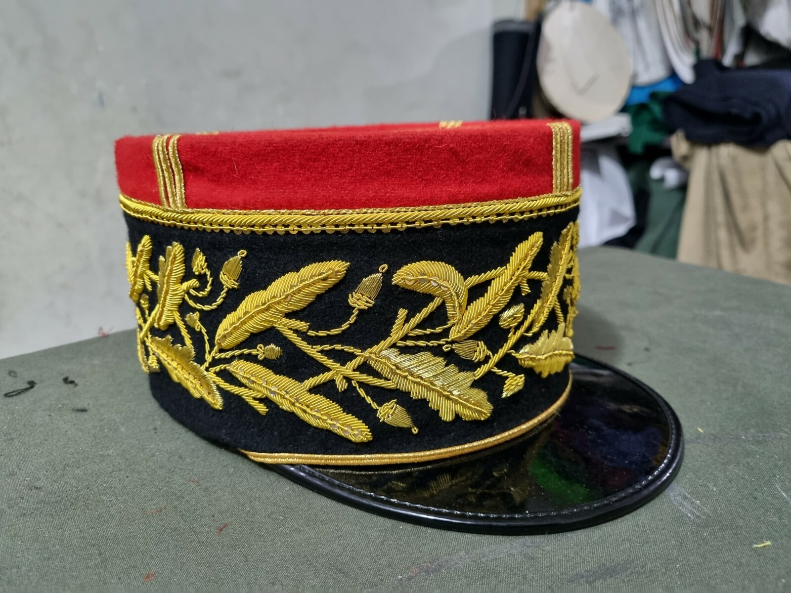 WW1Inspector general of the army Postal service Kepi