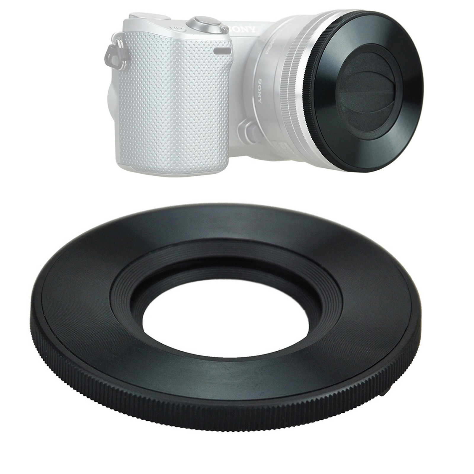 JJC Auto Lens Cap for SONY PZ 16-50mm F3.5-5.6 OSS Pancake Lens