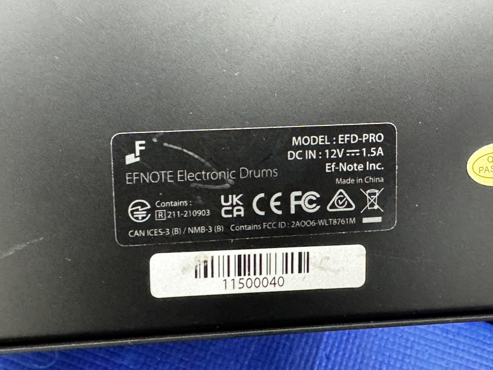 EFNOTE PRO EFD-PRO 12-Channel Electronic Drum Module