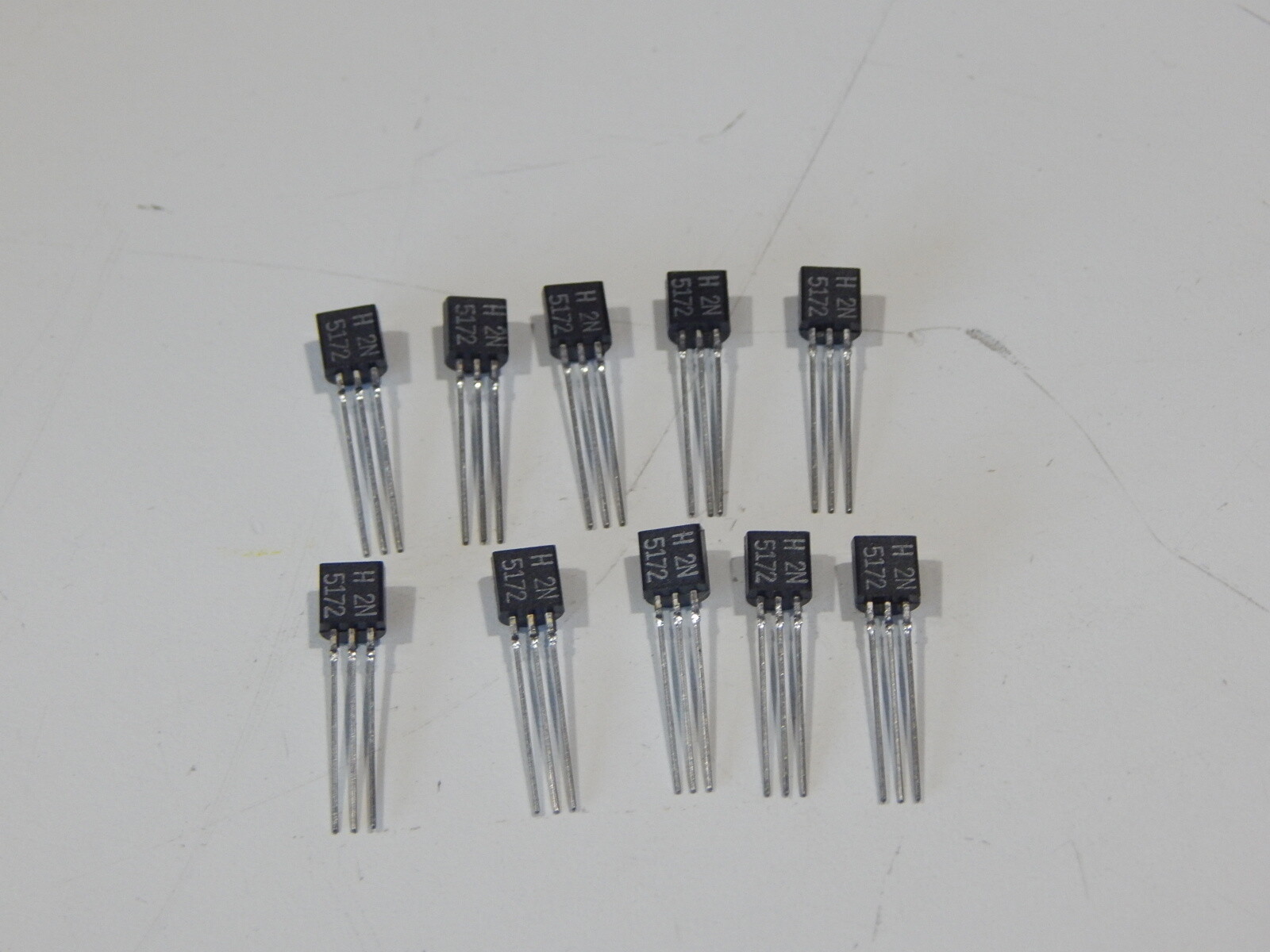 2N5172 TRANSISTOR GP BJT NPN 25V 0.1A 625mW 3-Pin TO-92 - LOT OF 10 - FAST SHIP