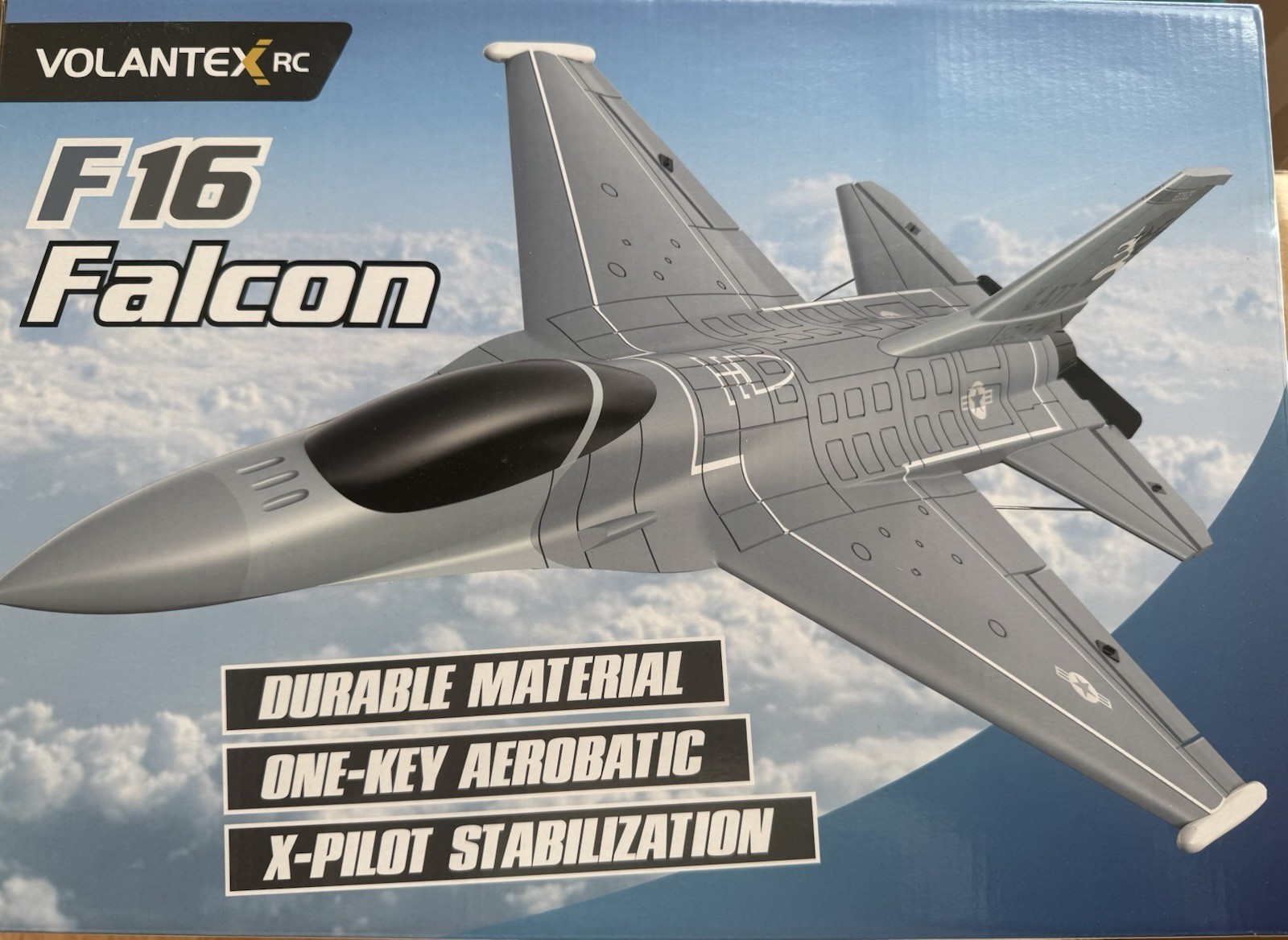 VolantexRC F16 Falcon RC Airplane RTF 4CH 2.4GHz X-Pilot Stabilized NEW
