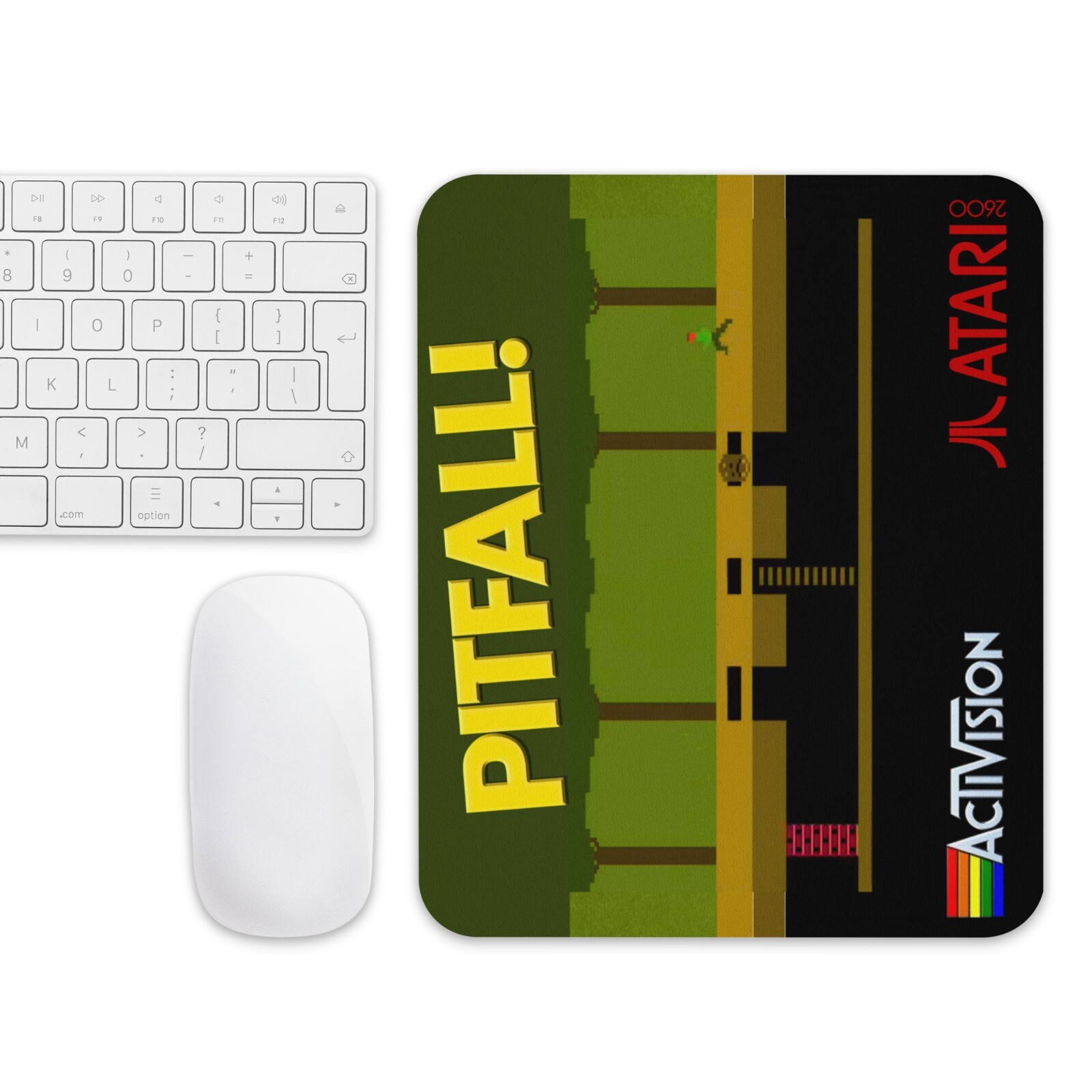 Pitfall! Atari 2600 - Mouse Pad NEW 9.5" x 7.75" Non Slip.