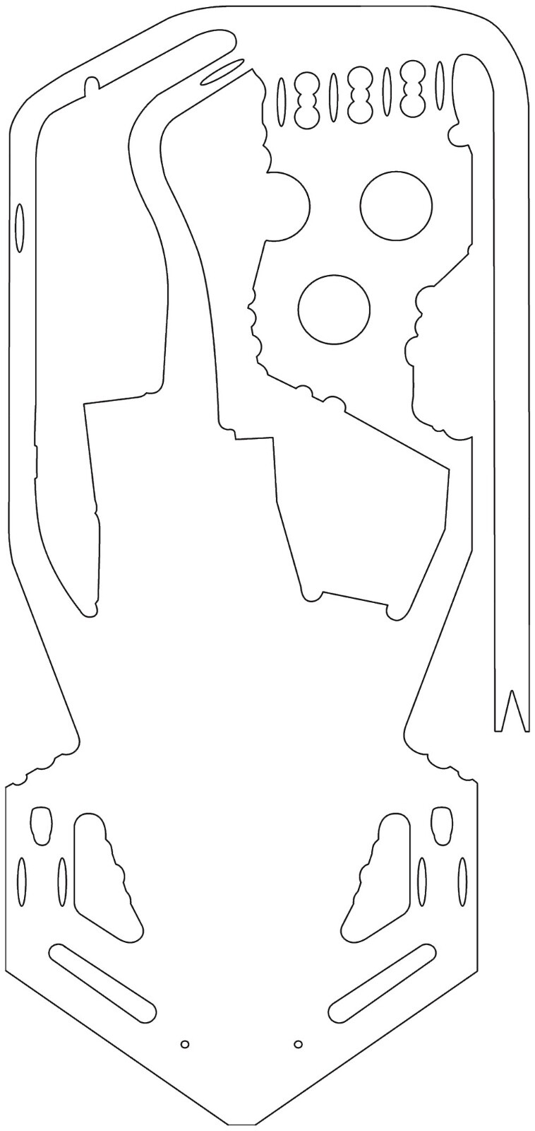 Playfield Protector for Bally - Creature from the Black Lagoon Pinball Machine