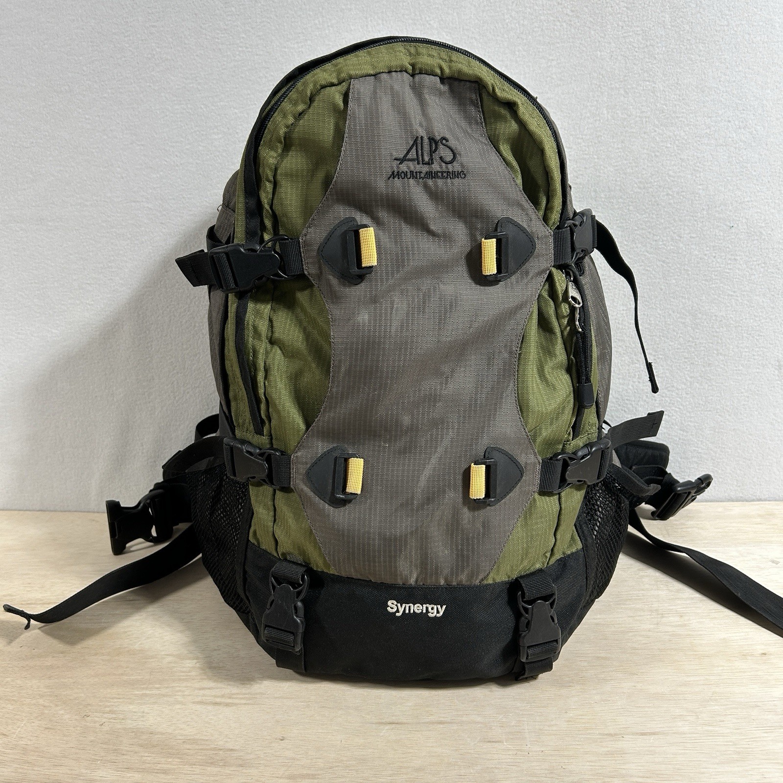 ALPS Mountaineering Synergy Backpack Hydration Back No Bladder Green Hiking