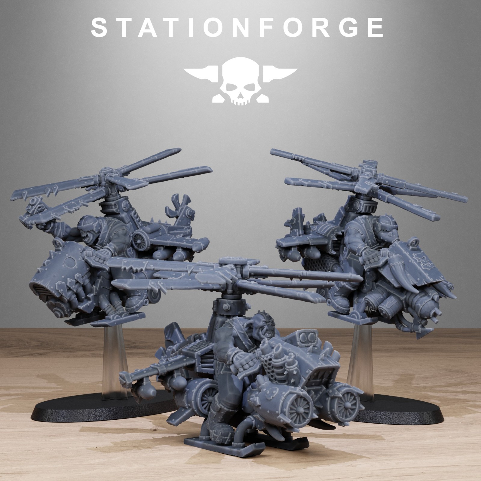 Orkaz Helicopters - Stationforge