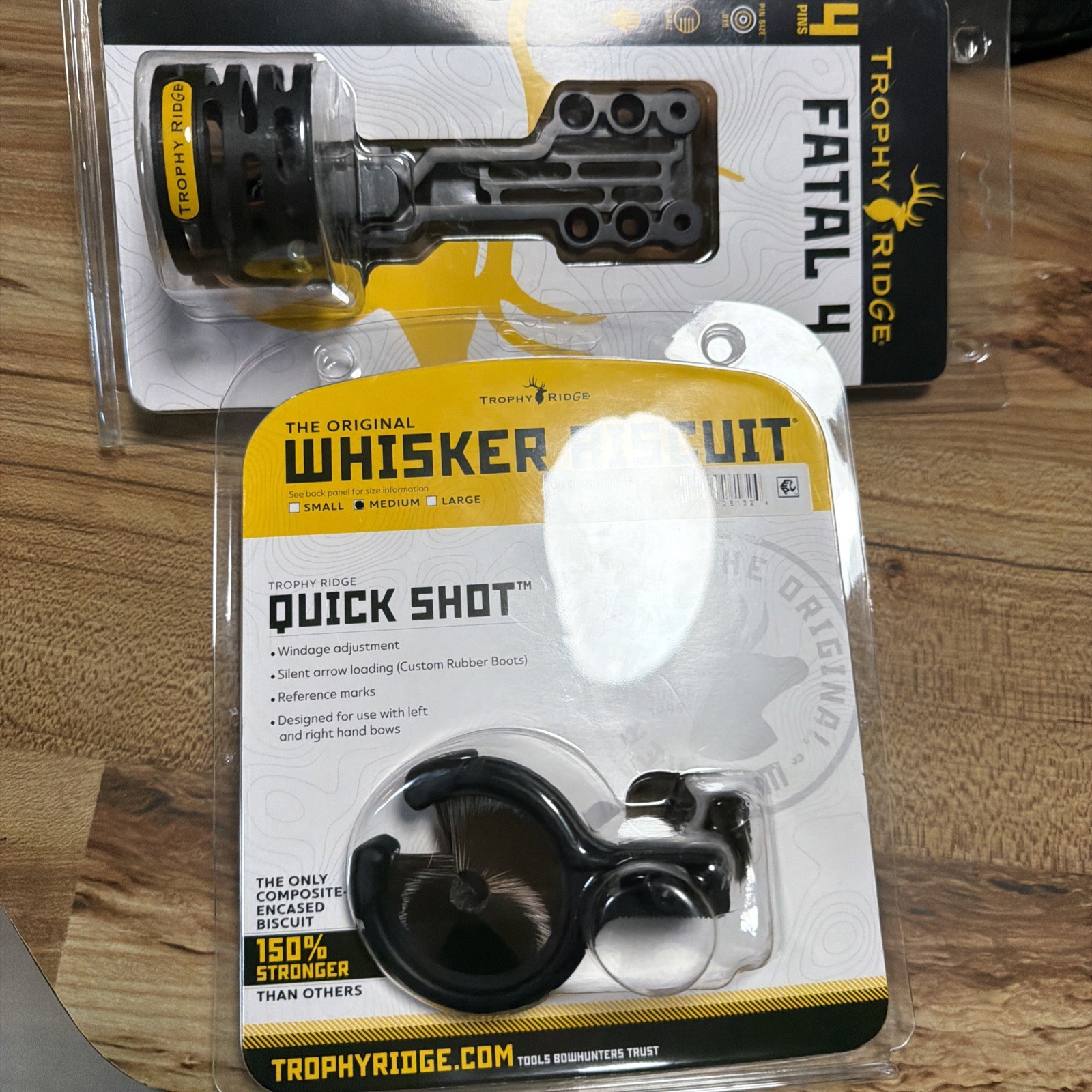 Trophy Ridge Bow Sight 4 Pin With whisker biscuit