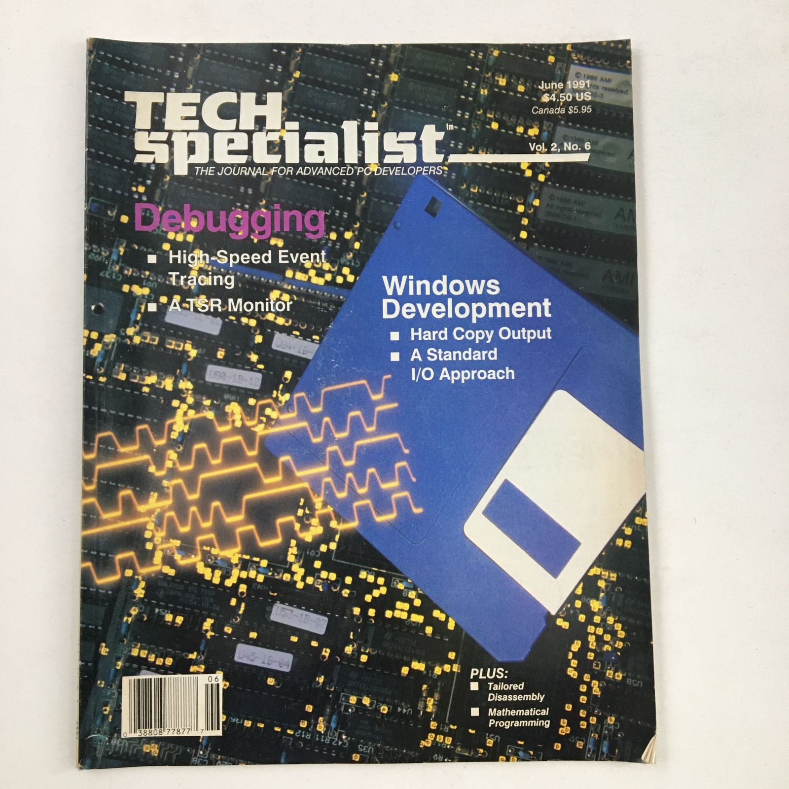 Tech Specialist Journal June 1991 Windows Development I/O Approach, No Label
