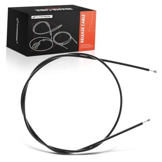 Front Hood Latch Release Cable Without Handle | Compatible with Volvo C70