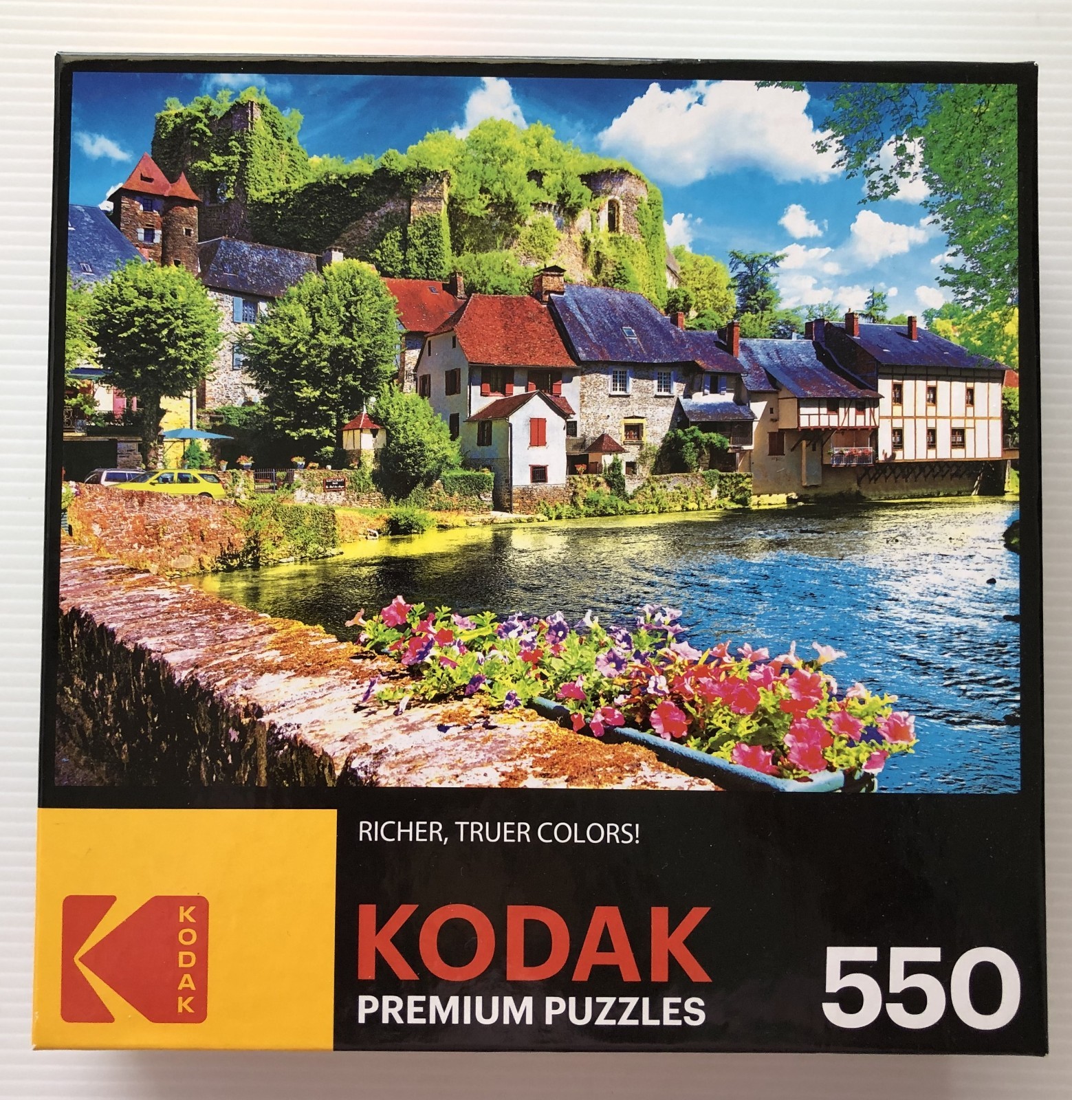 AUVEZERE RIVER LIMOUSIN FRANCE  550 pc jigsaw puzzle KODAK