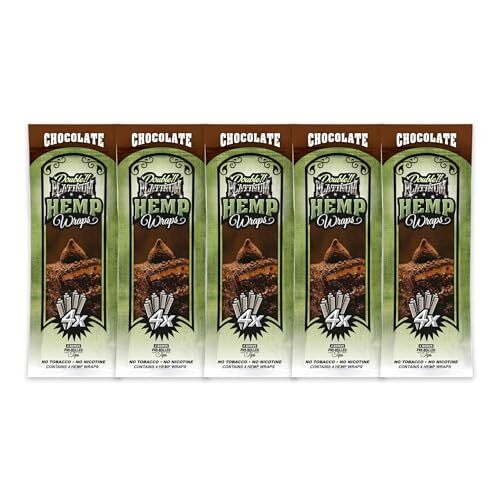 Platinum Wraps - Chocolate - 5 Pouches - (4 Wraps/Tips Per Pack)