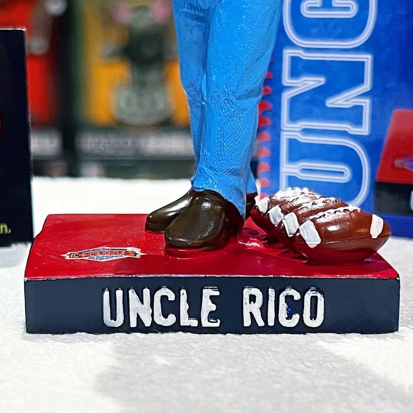 UNCLE RICO Napoleon Dynamite Movie Brooklyn Cyclones SGA Exclusive Bobblehead