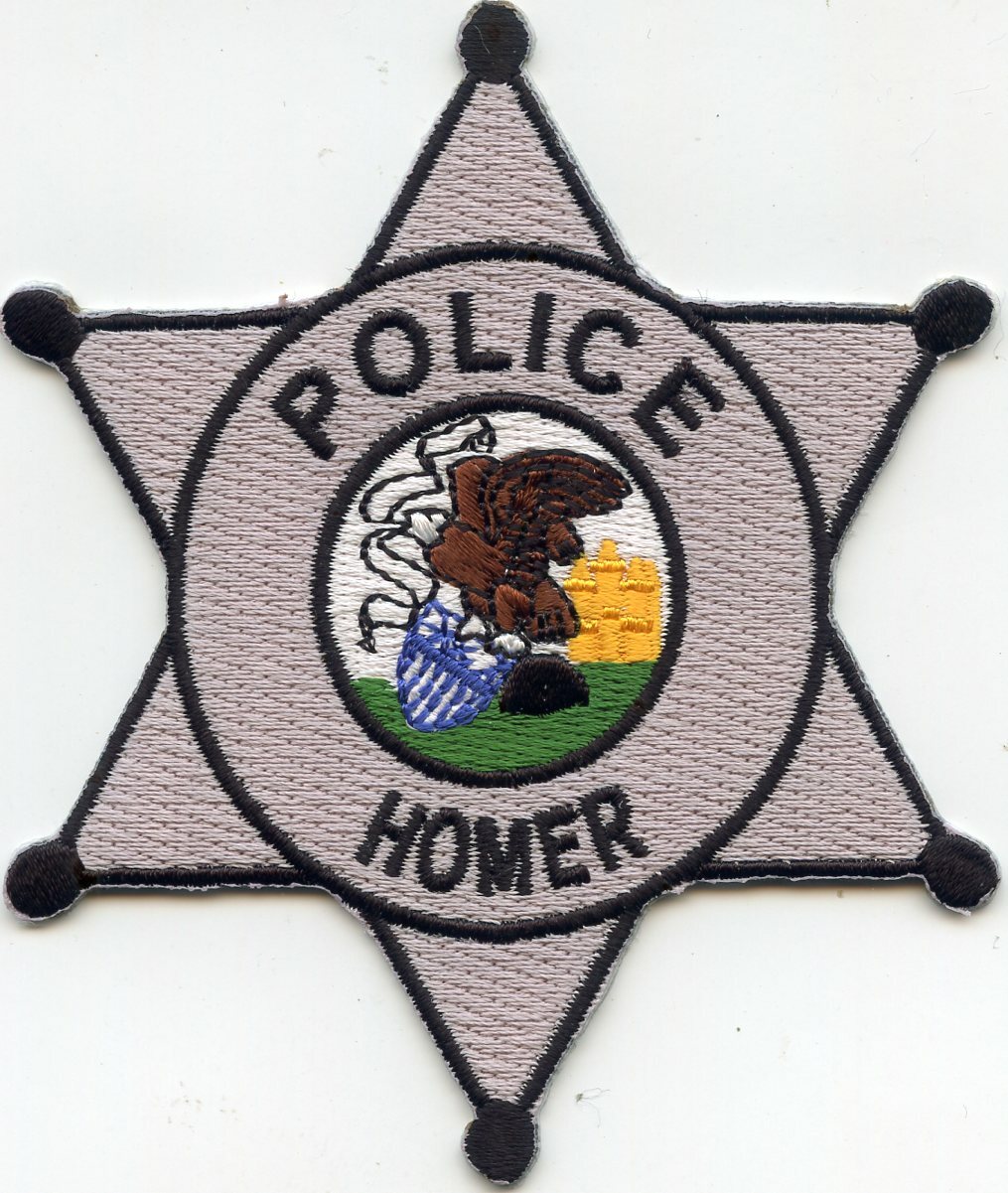 HOMER ILLINOIS IL POLICE PATCH