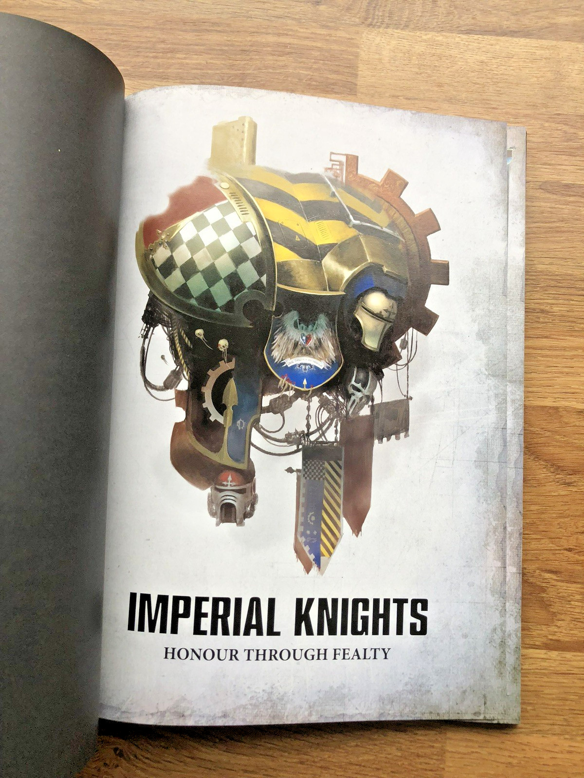 Warhammer 40,000 Codex Imperial Knights game guide 2018. HB