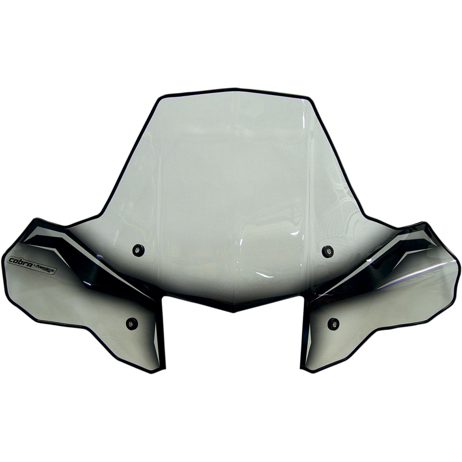 Powermadd Cobra ATV Protek Windshield with Cut Quick Mount 24572