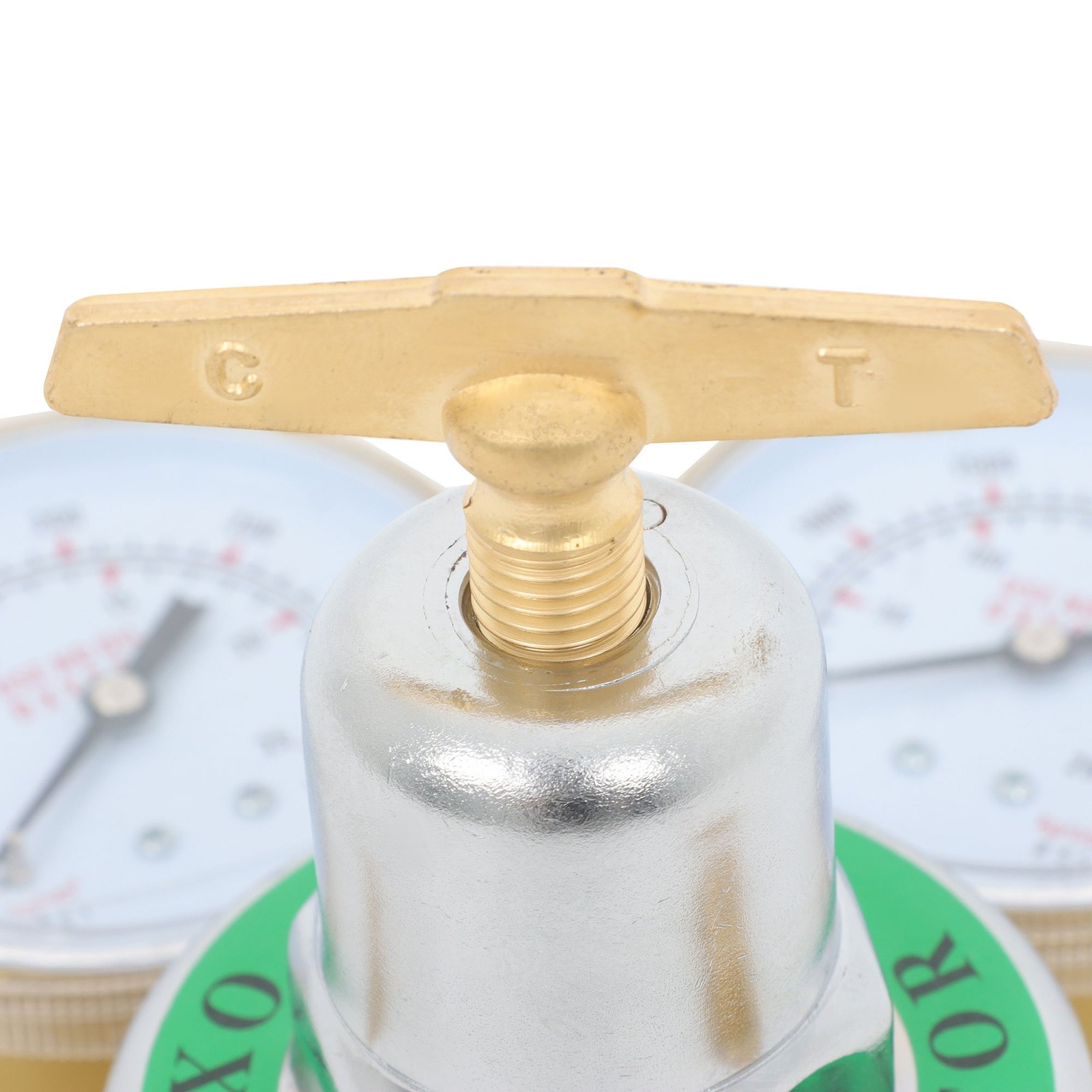 Oxygen Gas Welding Regulator Pressure Gauge Solid Brass CGA 540