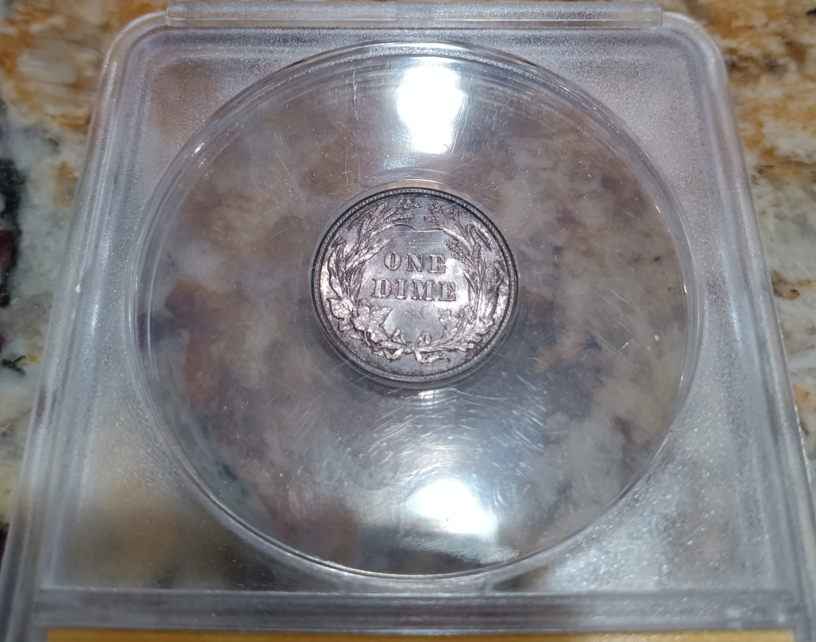 1892 Liberty Barber Dime, ANACS MS-62