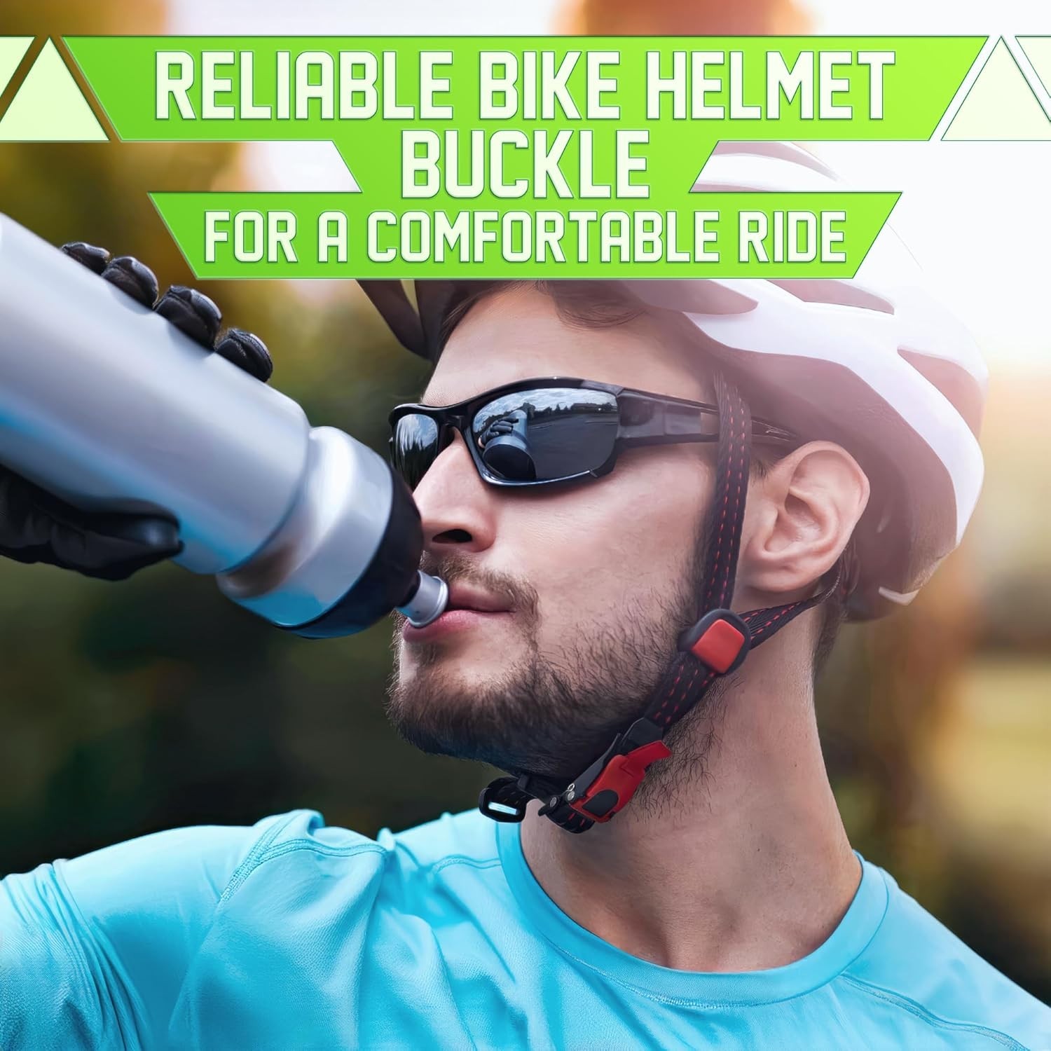 Versatile 3Pcs Helmet Quick Release Buckle Set - Easy Install for Outdoor Fun