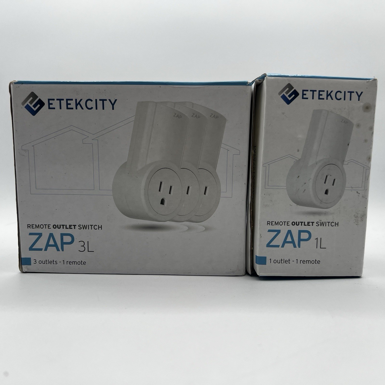 Etekcity ZAP 3 Pack NEW w/Remote + Single Outlet Tested No Remote