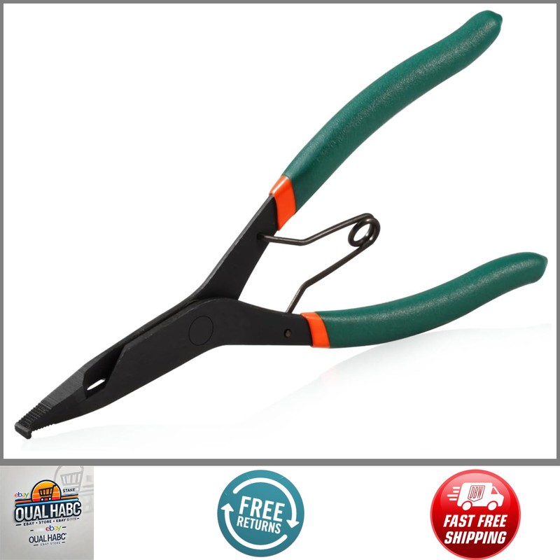 9" Angle Tip Lock Ring Pliers Circlip Retaining Ring Plier for Transmission Tool