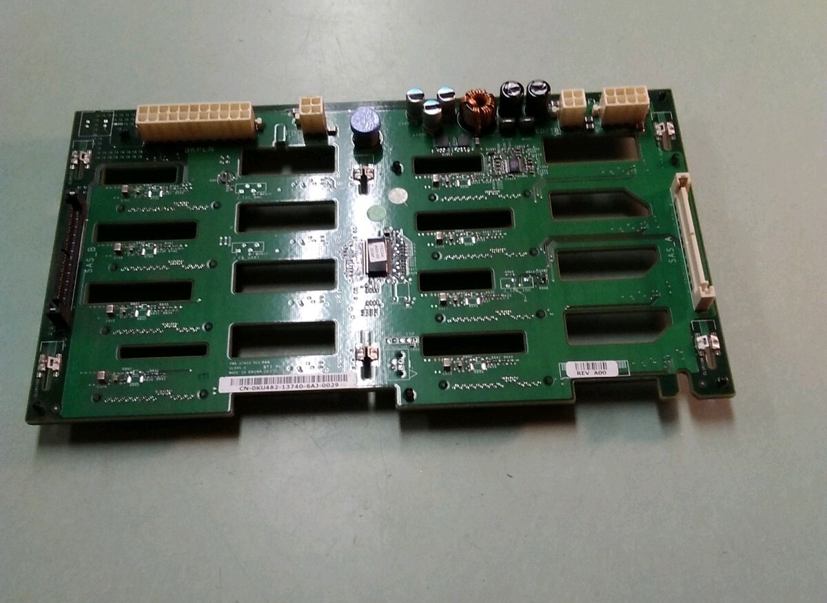 Dell Poweredge 2900 0KU482 REV A00 8x SAS HARD DRIVE HDD Backplane