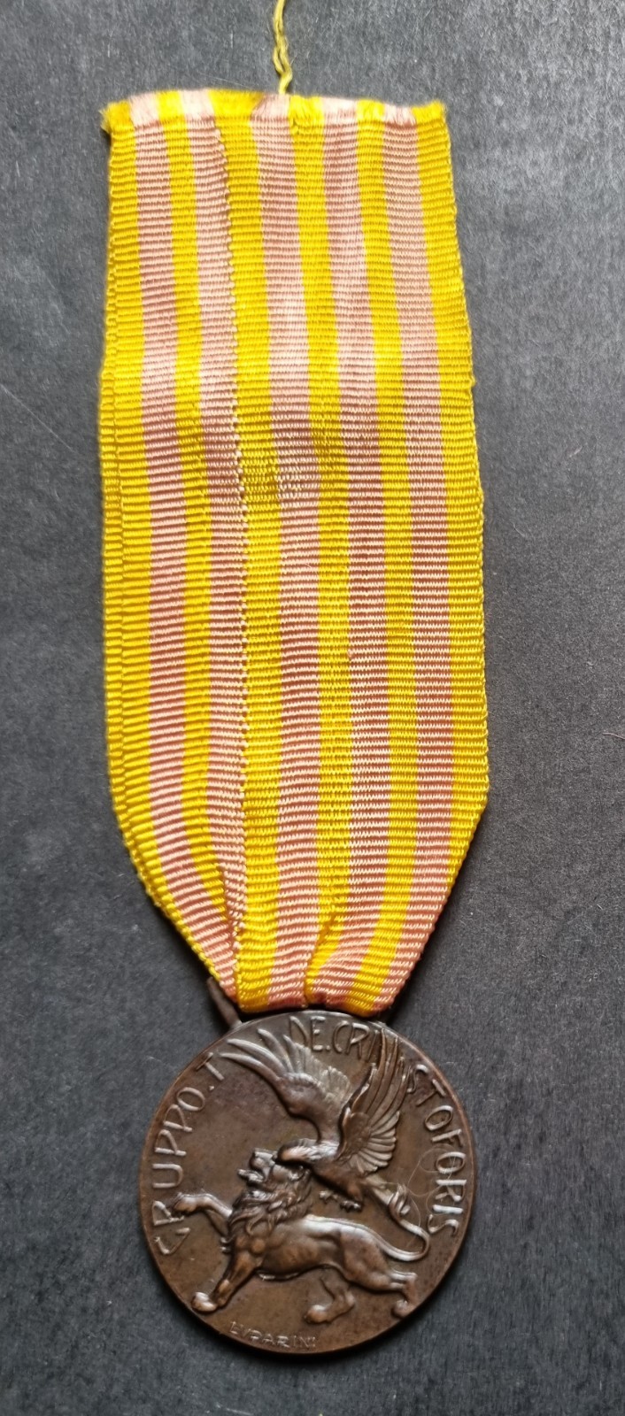 KINGDOM OF ITALY MEDAL GROUP OF CHRISTOFORIS VETERANS OF AFRICA 1889-1935 LUPARINI