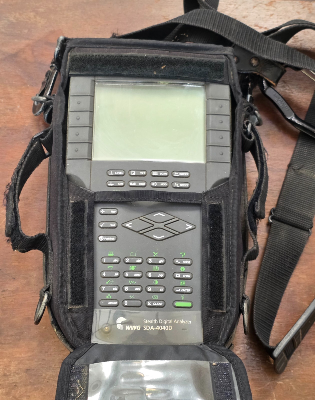 WAVETEK SDA 4040D Stealth Digital Analyzer with Carrying Case - No power cord