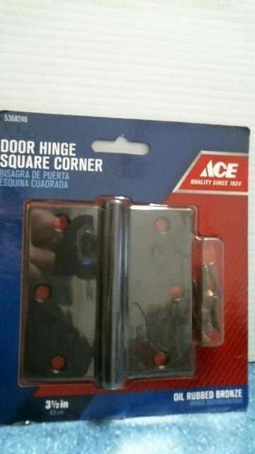ACE 3-1/2"  Door Hinge Square Corner   (5368246)  FS