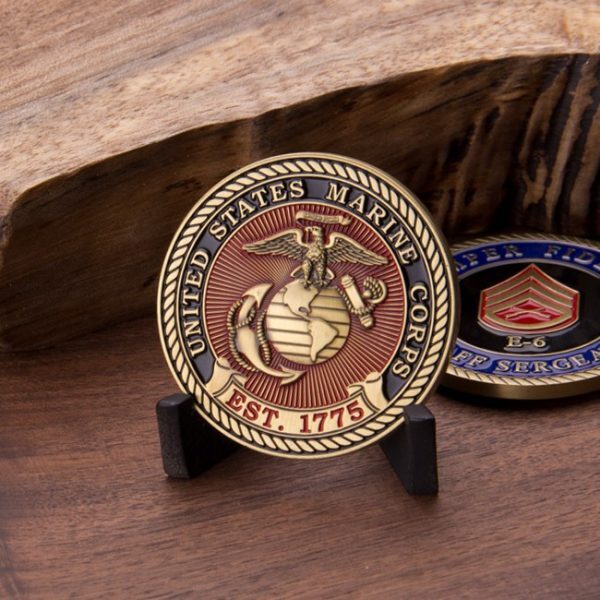 United States Marine Corps Staff Sergeant E6 Coin