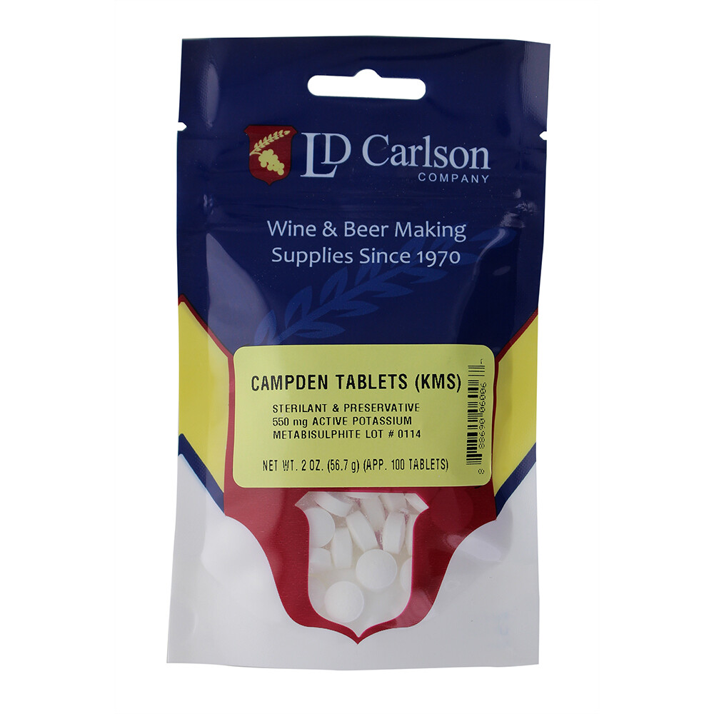 Campden Tablets (potassium metabisulfite) - 100 Tablets