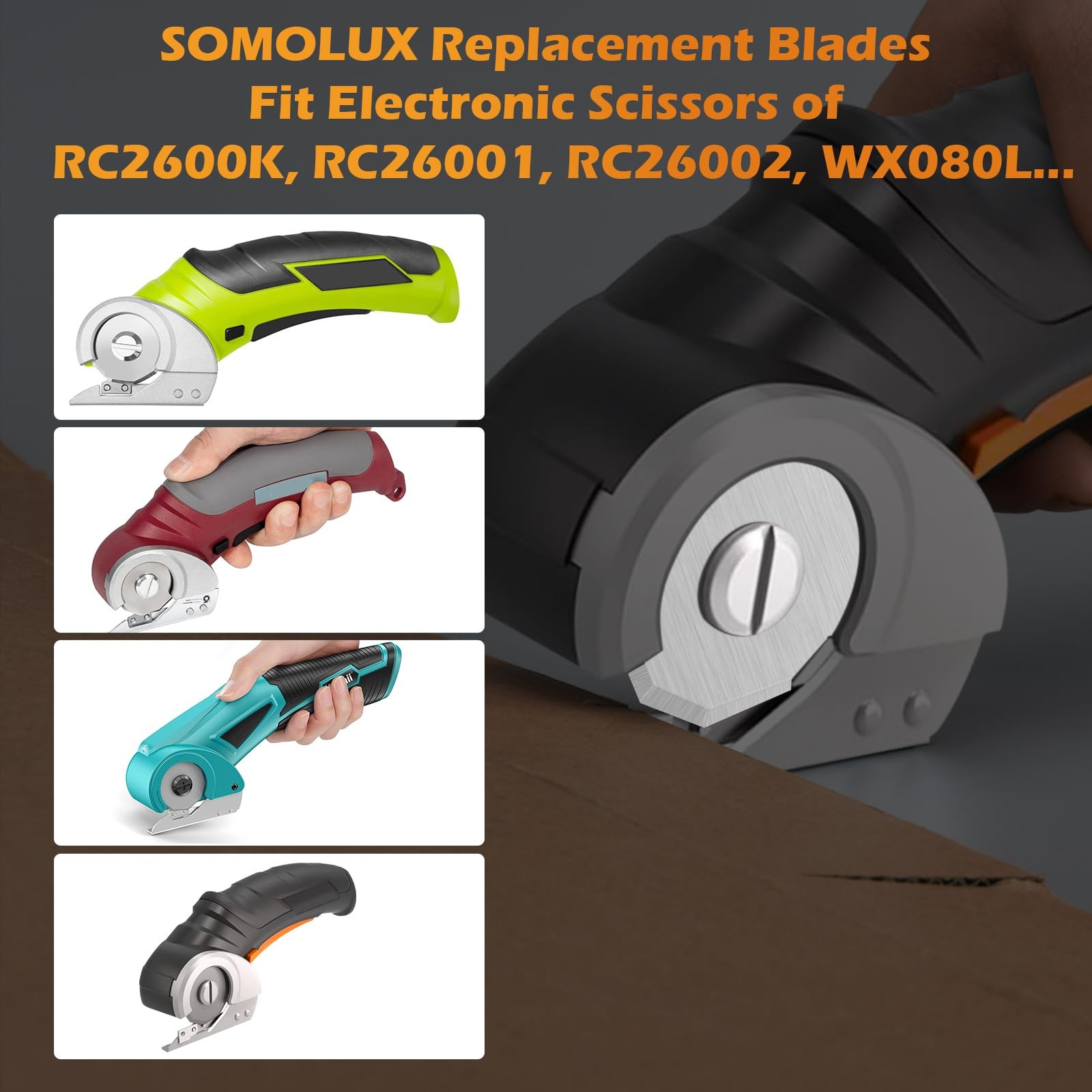 WA2300 Blades Compatible with Worx ZipSnip Cordless Scissors Replacement Blad...