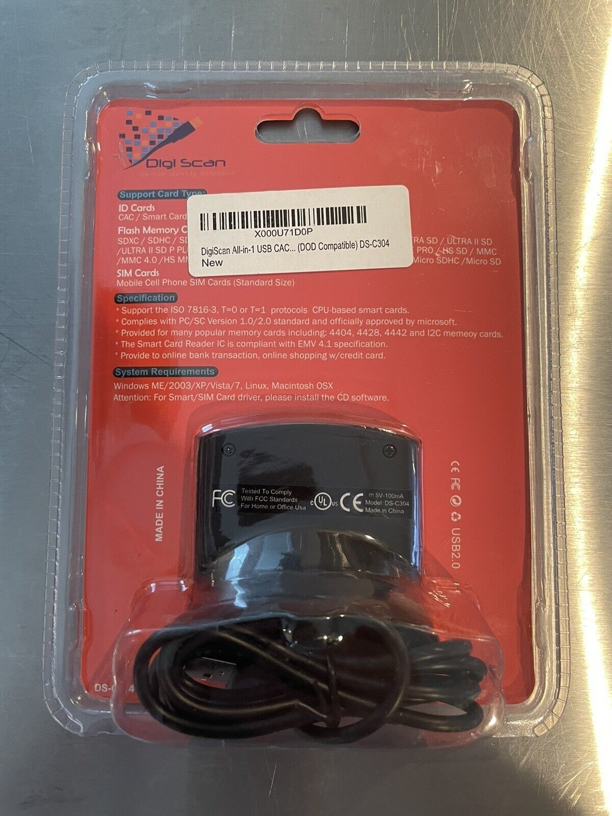 Digiscan Smart Card Reader