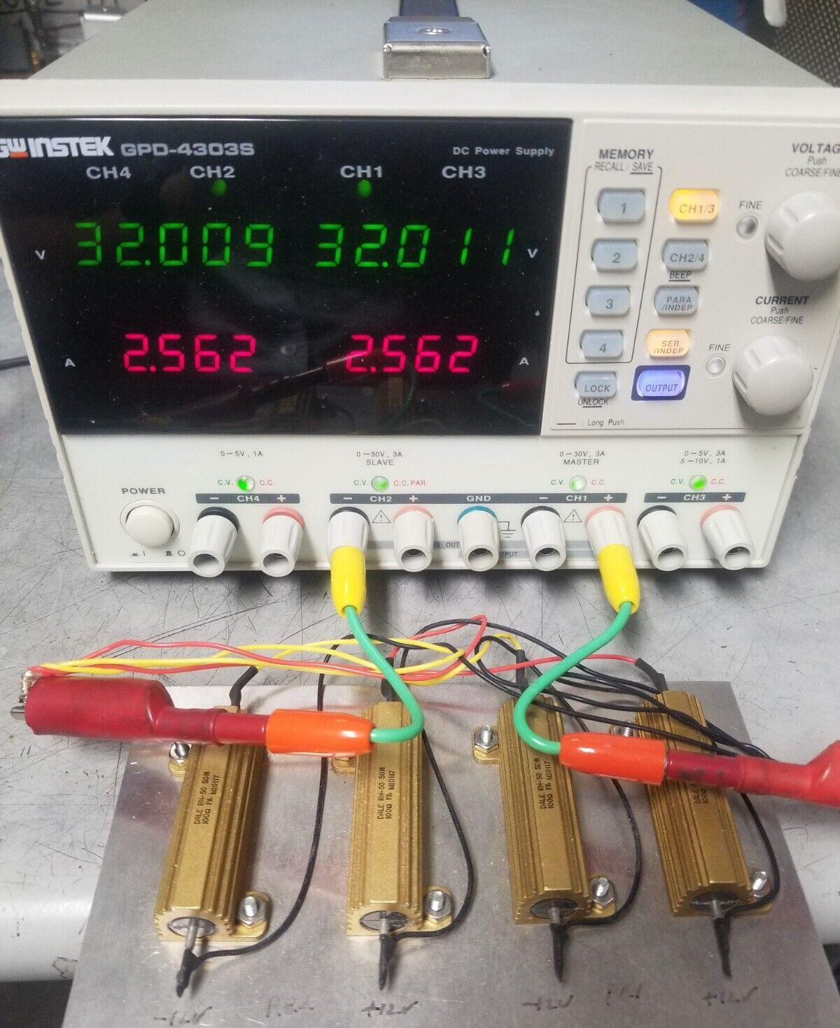 USB Programmable Benchtop Lab Power Supply 4 OUTPUT 30Vx2@3A or 60V@3A 10V & 5V