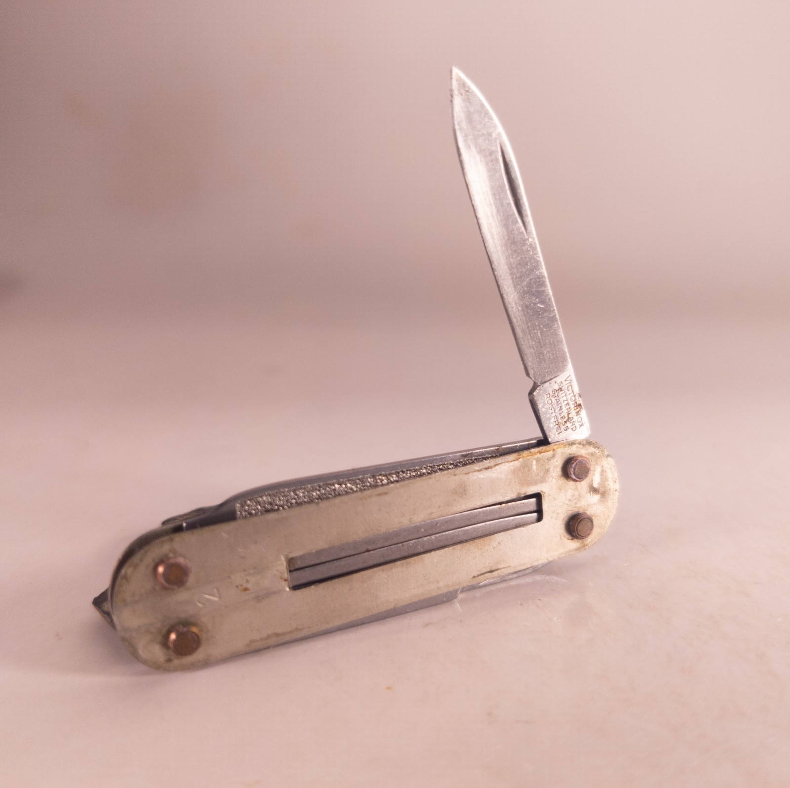 Swiss Army Knife Naked Victorinox Bijou SD 58mm Frame Body Without Scales