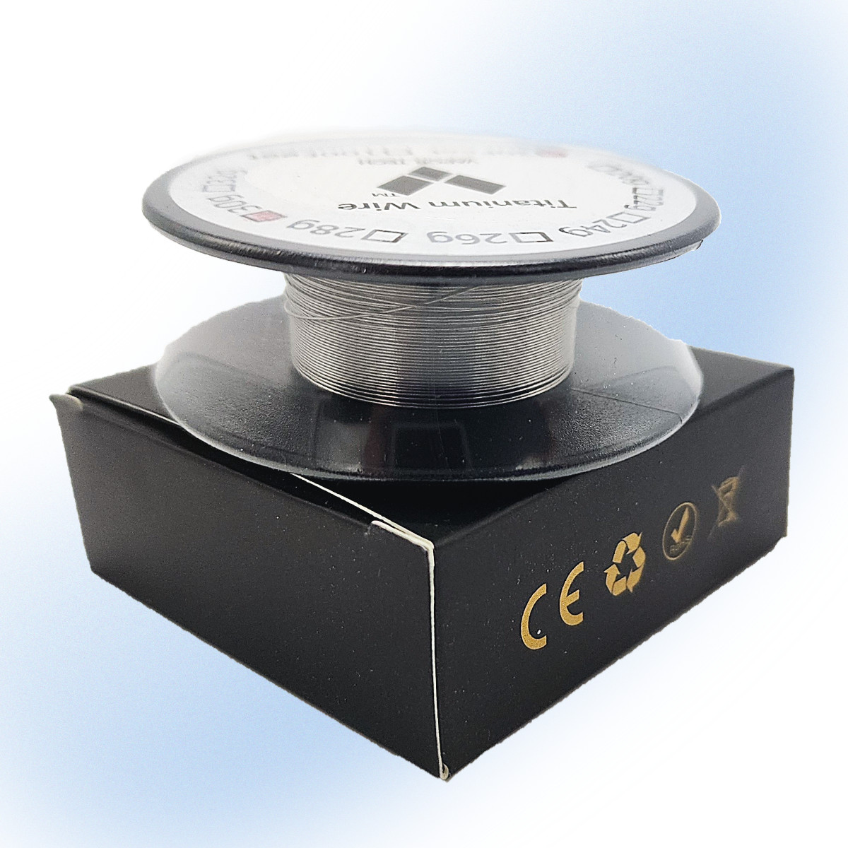 High Quality Titanium Wire 24 Gauge - 30 Feet - Vapor Tech