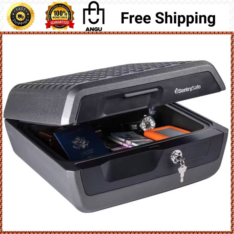SentrySafe CHW30100 0.36 cu ft Fireproof Waterproof Safe Box Home