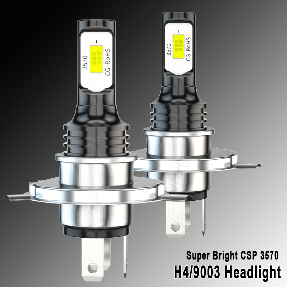 2x Super LED light bulb for Honda Motorcycle 2002-2007 VTX1800C headlight 6000K