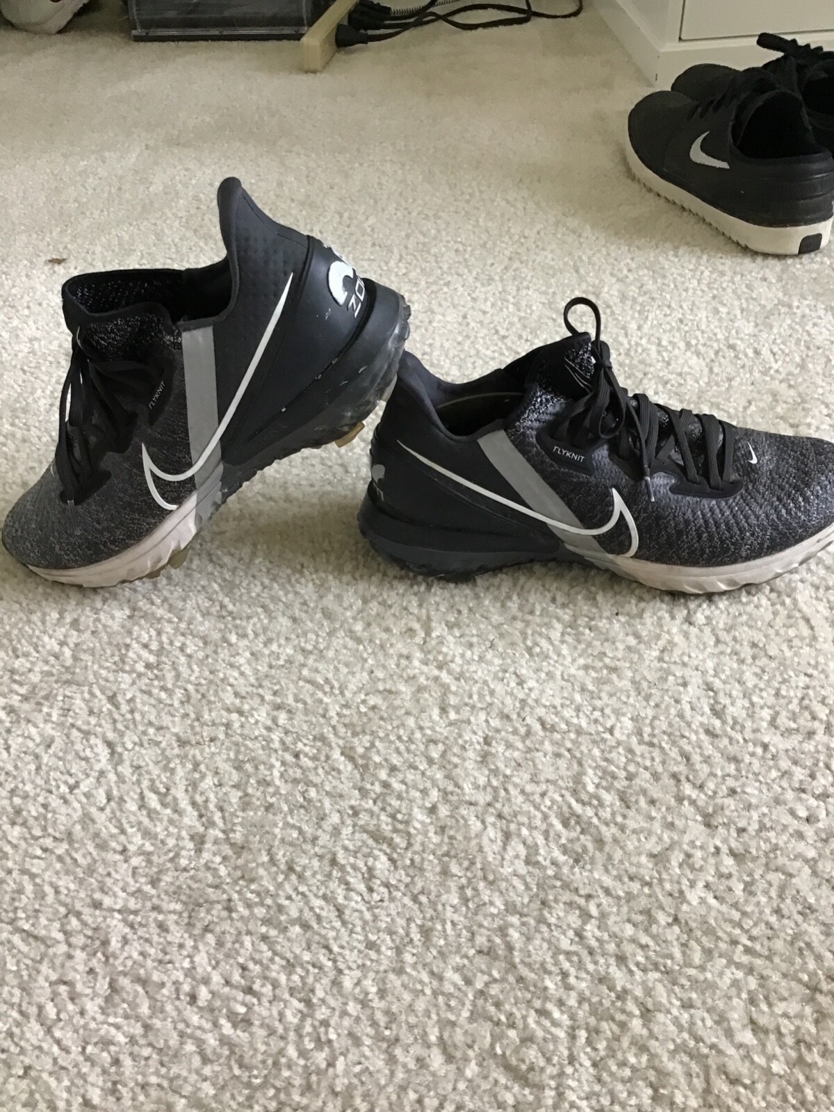 Nike react air zoom golf shoes size 9