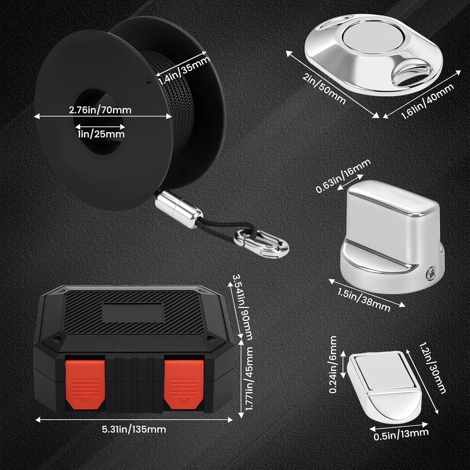 Wire Fishing Tools, Fish Tape Wire Puller Kit, Magnetic Cable Puller,Pulls Elect