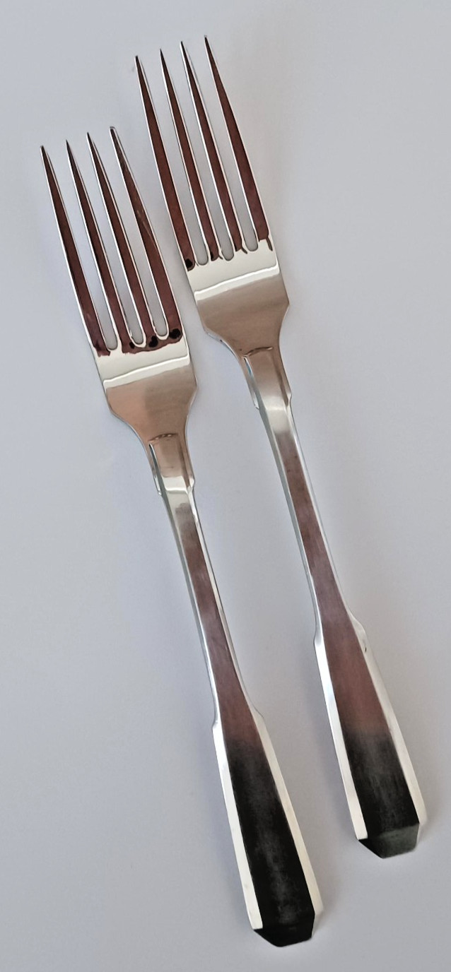 Set of 2 Towle Dinner Fork WICKFORD 18/8 Stainless Steel Germany
