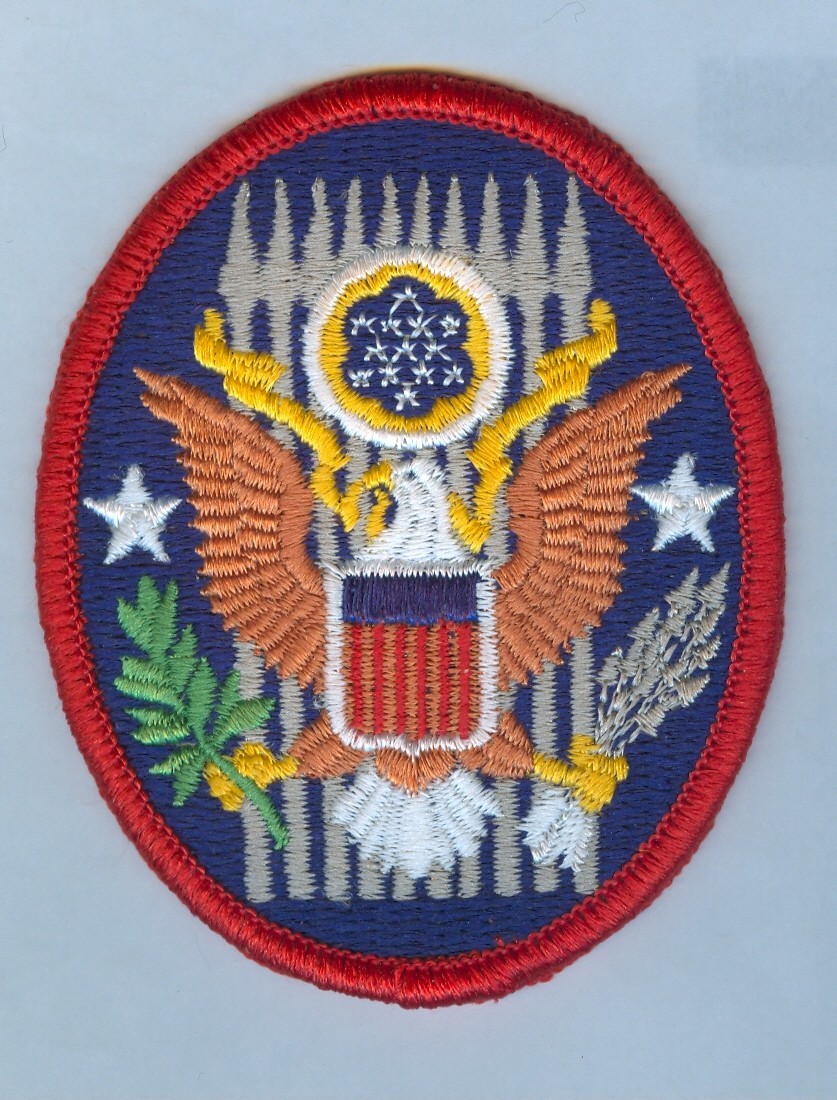 NEW ISSUE SSI:  ARNG Civil Support Team (WMD) (Red & "BROWN" Bars in Shield) - X