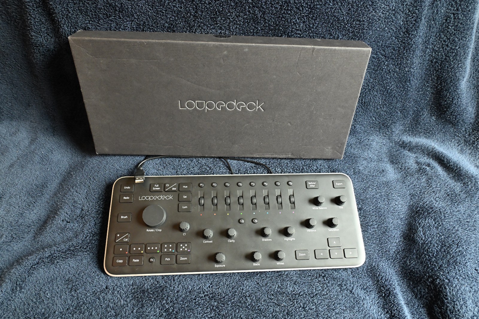 Loupedeck Classic Photo Editing Controller | USB | Works with Lightroom, Premier