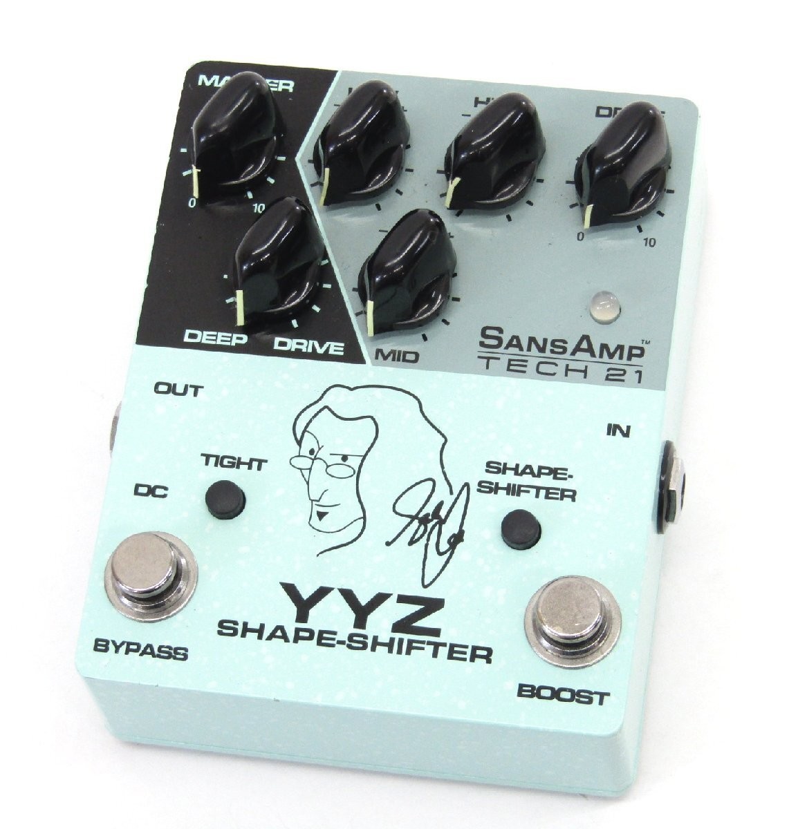 Tec21 YYZ Shape-Shifter Moving Pictures Limited Guitar Effects Pedal Used