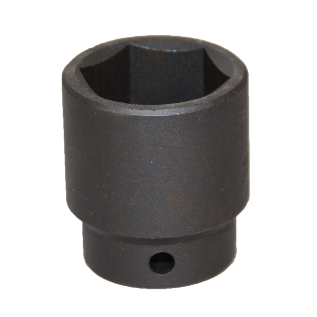 Martin 4632 1 Inch Industrial Black Impact Socket, 1/2" Drive, 6 Point